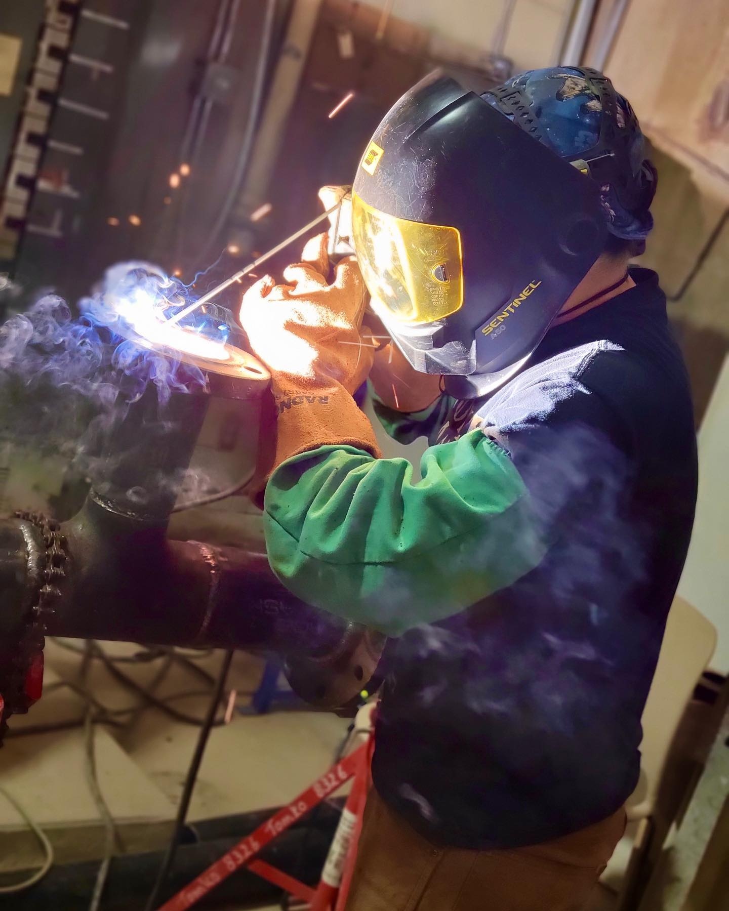 apprentice welding